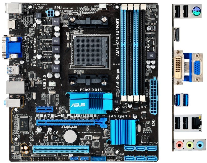 

Материнская плата ASUS M5A78L-M PLUS (90MB0RB0-M0EAY0)