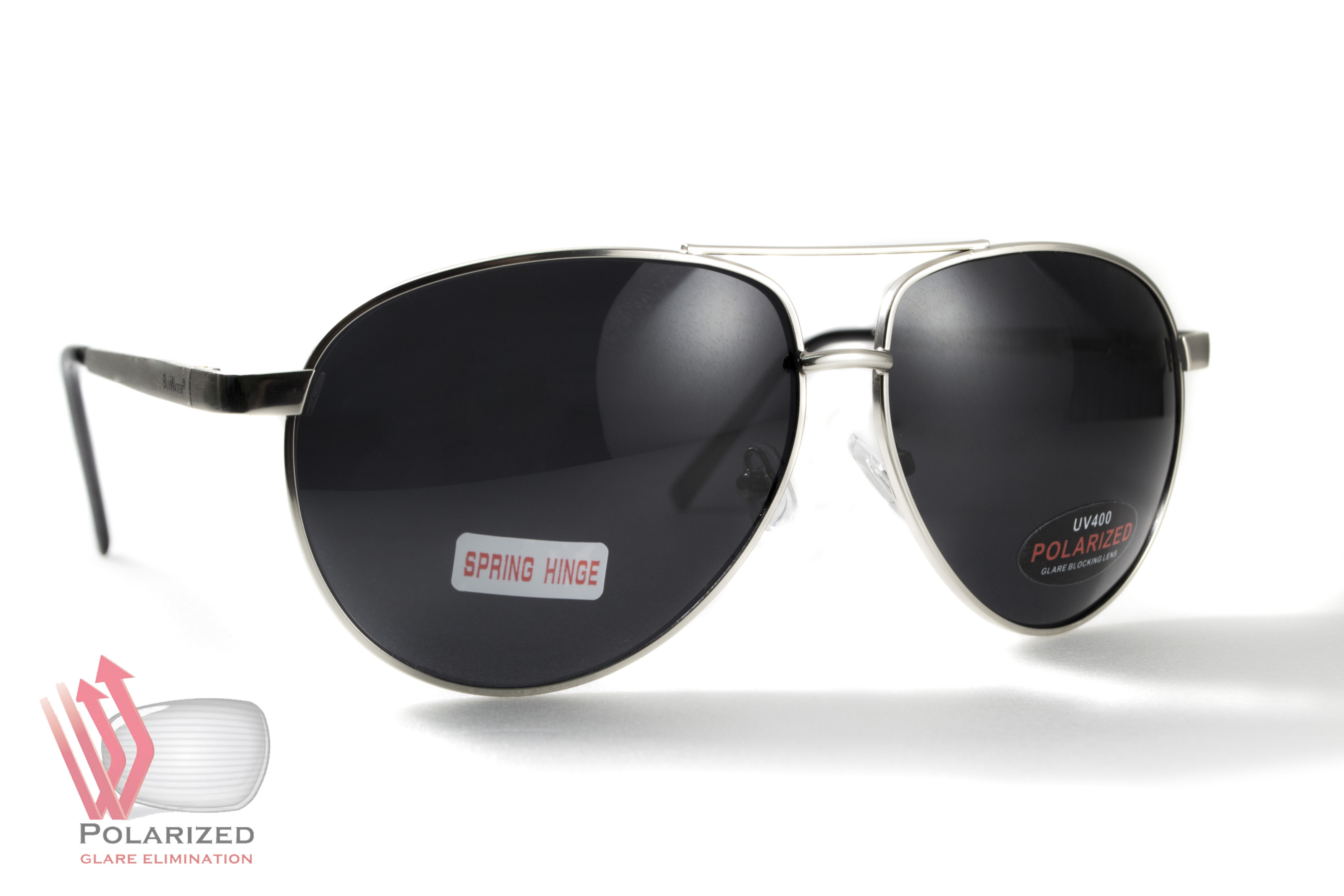 

Очки спортивные поляризационные BluWater AIRFORCE Polarized серые