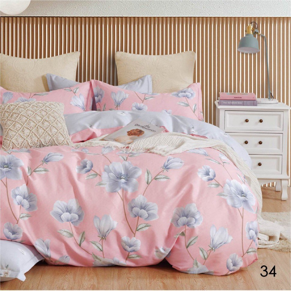 

Постельное белье Isleep Сатин Twill 34 Двуспальный