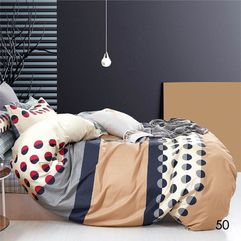 

Постельное белье Isleep Сатин Twill 50 Двуспальный