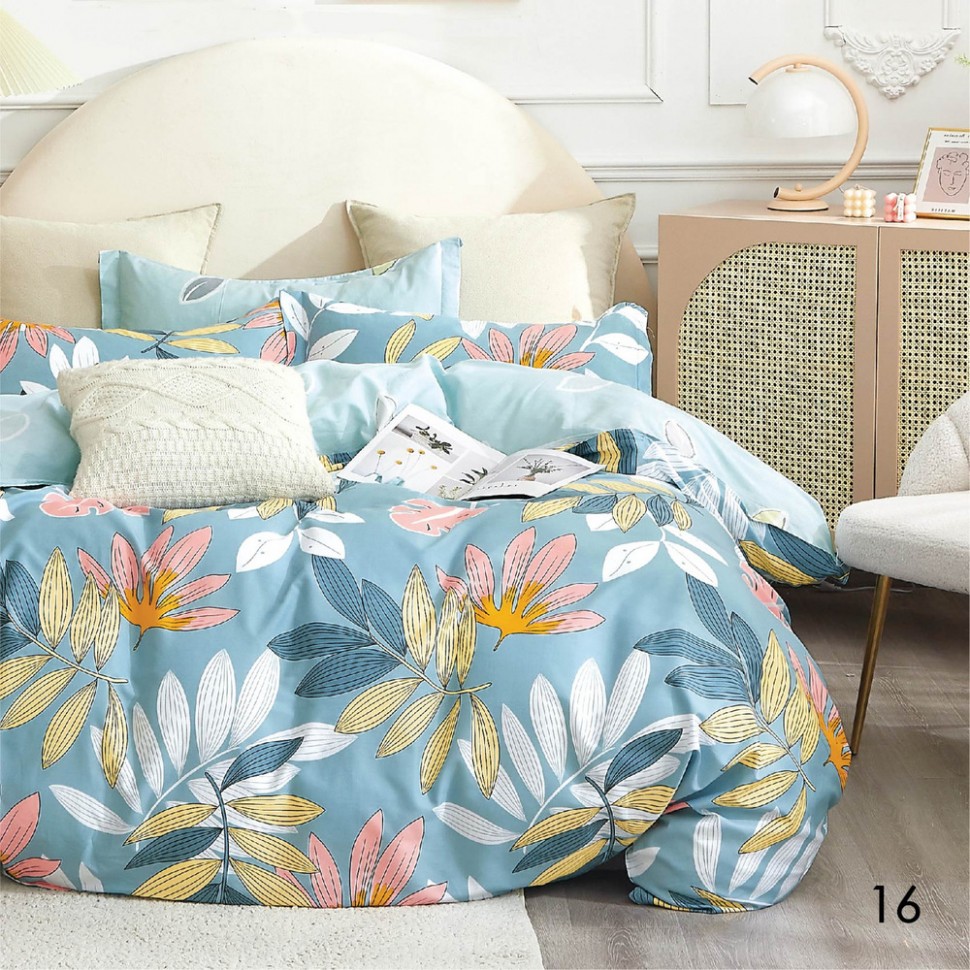 

Постельное белье Isleep Сатин Twill 16 Двуспальный