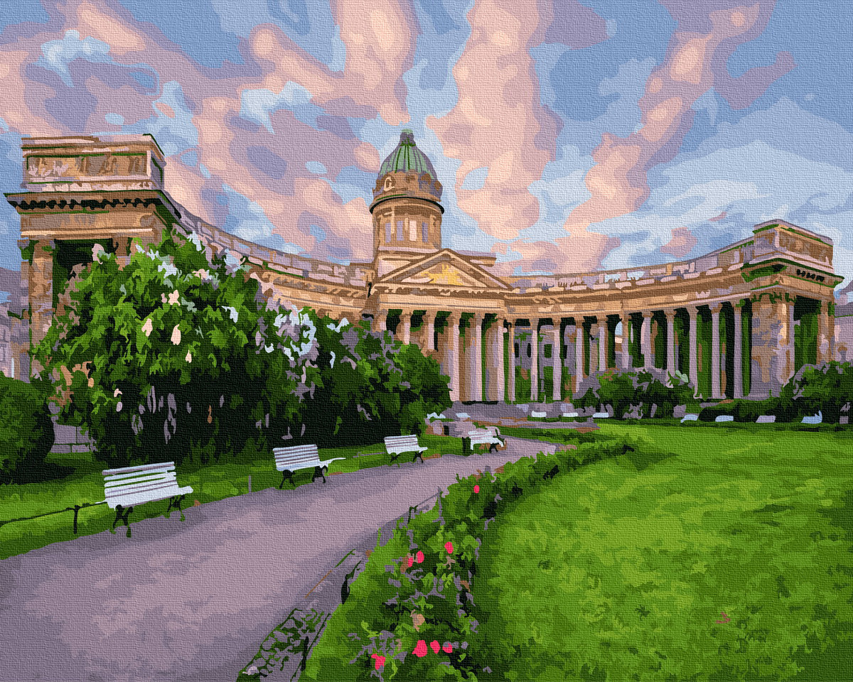 

Картина по номерам BrushMe GX25145 40*50 cм Казанский собор