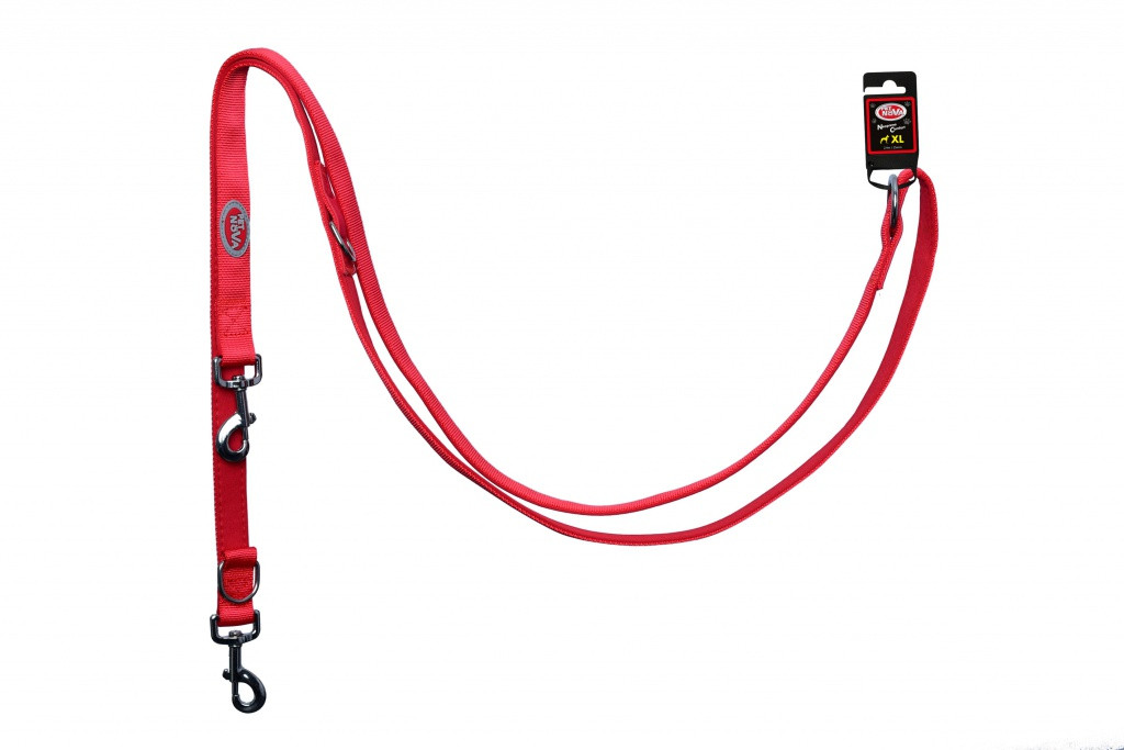 

Поводок Pet Nova Adjust XL 2.5 х 240 см Красный