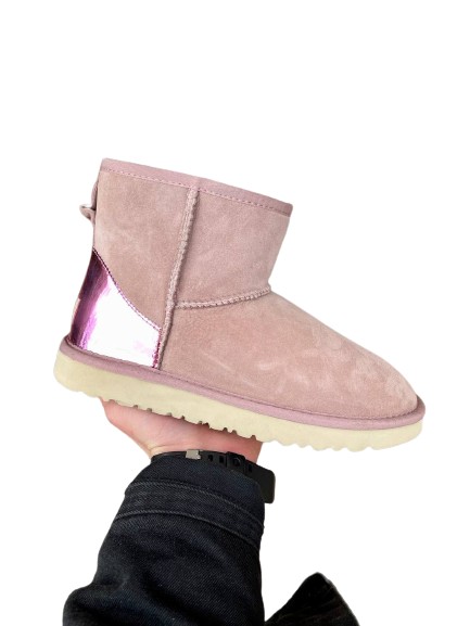 

Угги UGG Mini 0380 замшевые 38 Розовые