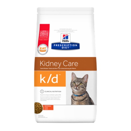

Сухой корм для кошек Prescription Diet k/d Hill's 0,4 кг (5484)