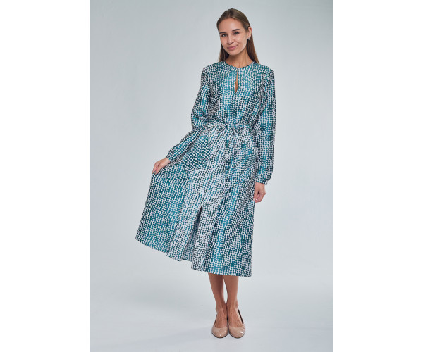 

Платье Миди Ludmila_Fashion  бирюзовый, Платье Миди Ludmila_Fashion M бирюзовый