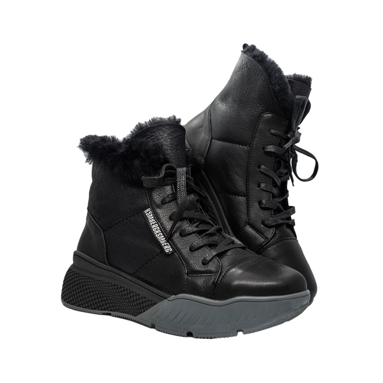 

Ботинки KSM fashion 29124 38 черные
