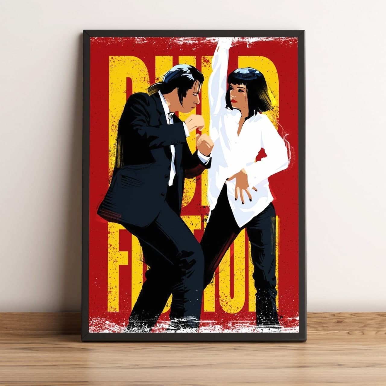 

Постер HELLO Posters Криминальное Чтиво 001 50х70 см в рамке