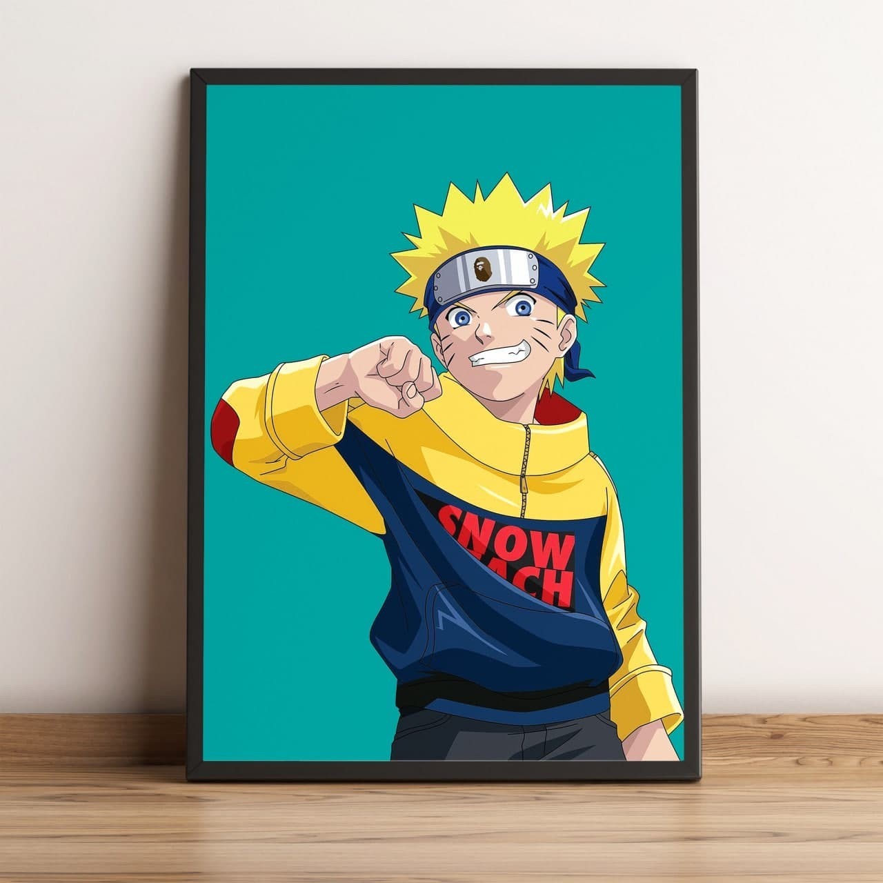 

Постер HELLO Posters Anime Naruto 50х70 см в рамке