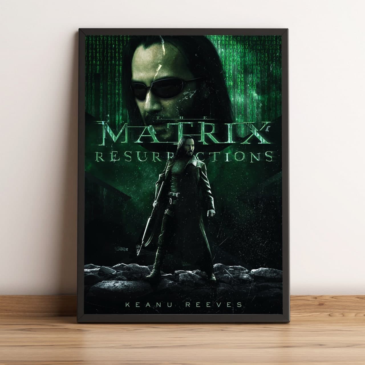 

Постер HELLO Posters Matrix 50х70 см в рамке
