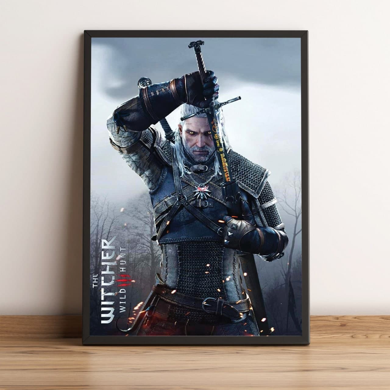 

Постер HELLO Posters Witcher 002 50Х70 см в рамке