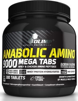 

Комплексні амінокислоти OLIMP Anabolic amino 9000, 300 таб.