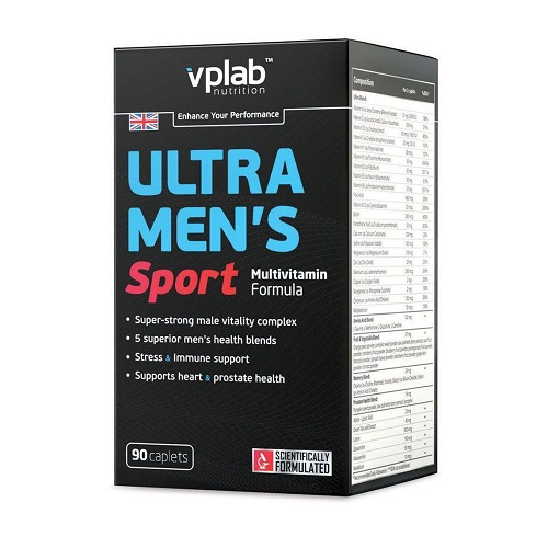 

Вітаміни для чоловіків VPLab Ultra Men's Sport Multivitamin, 90 таб.