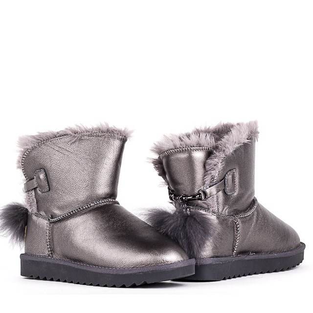 

Женские угги зима Allshoes 148089 Бронзовый р.39 (24 см.)