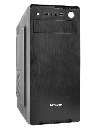 

Корпус FrimeCom Q10B Miditower, ATX-SM400BL 400W, 12cm, 0.5mm