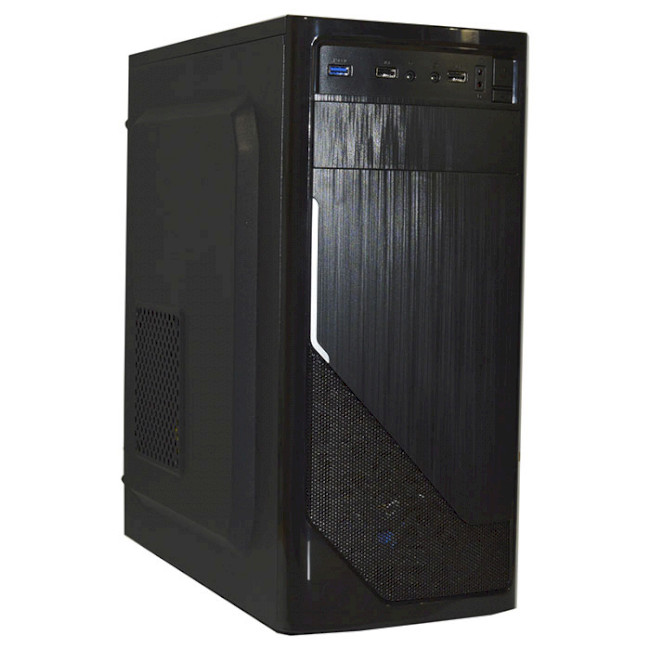 

Корпус Frontier Qui-Gon Miditower 400W ATX/mATX черный / F52A-400