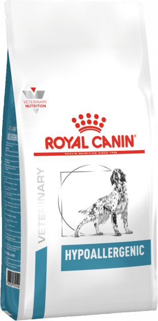 

Сухой корм Royal Canin Hypoallergenic для собак от 10 месяцев при пищевой аллергии 14 кг (3182550711340)