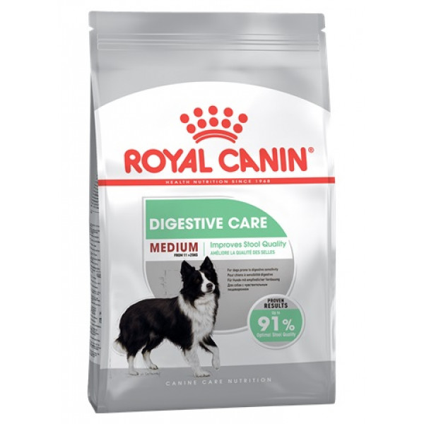 

Сухой корм Royal Canin Medium Digestive Care для собак средних пород с чувствительным пищеварением старше 12 месяцев 3 кг (3182550852678)