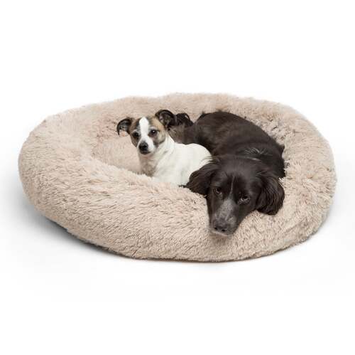 

Мягкое место для собак и кошек Best Friends Donut Shag Taupe 91 х 91 см Outward Hound BGL-PT-210