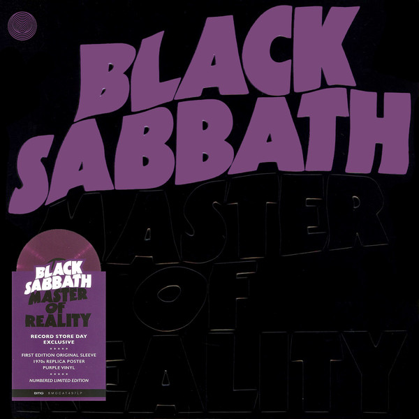 

Виниловая пластинка Black Sabbath - Master Of Reality 2021 (Bmgcat497Lp, Ltd., Purple) Bmg/EU Mint (art.239901)