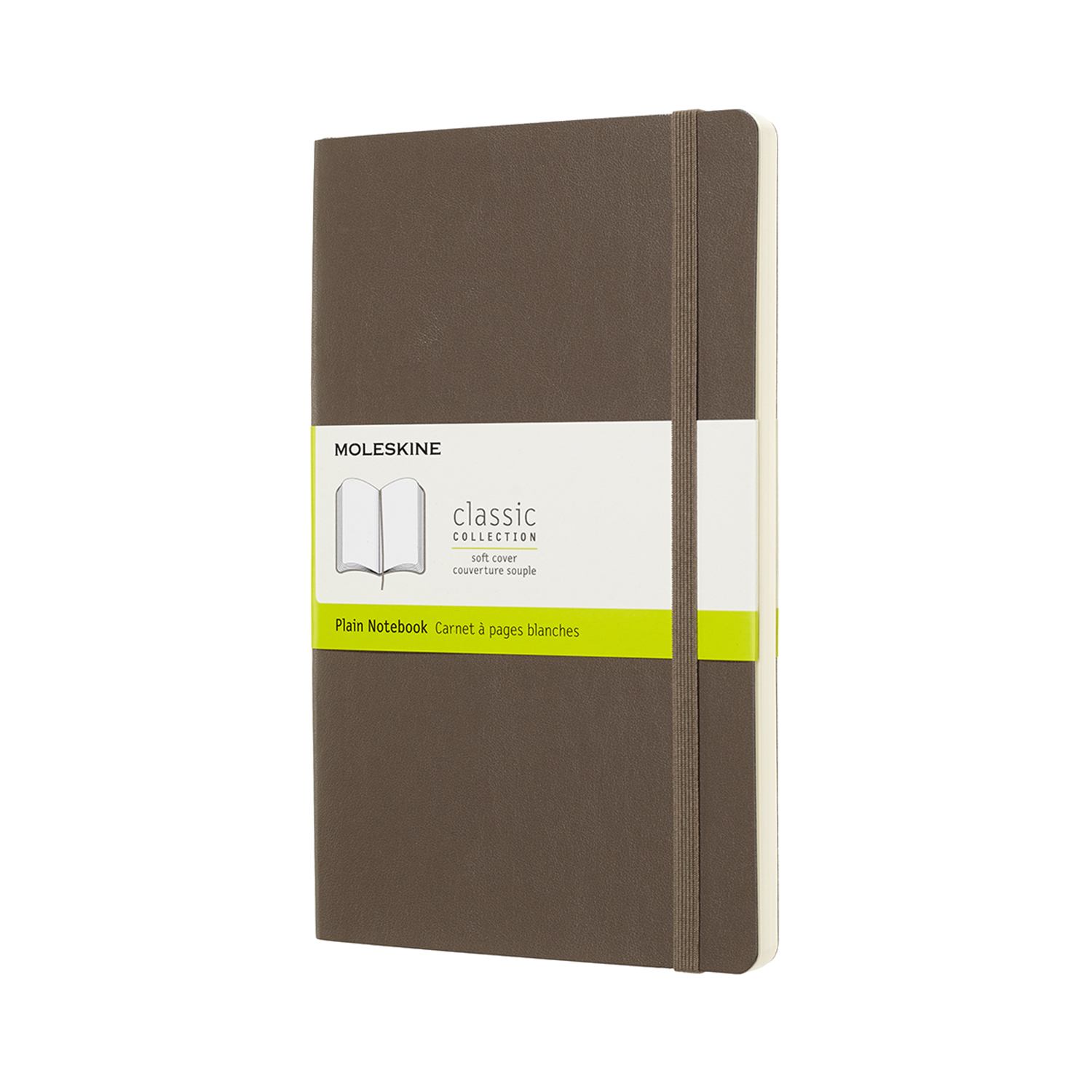 

Записник Moleskine Classic середній / Нелінований Коричневий М’який (8058341715536)