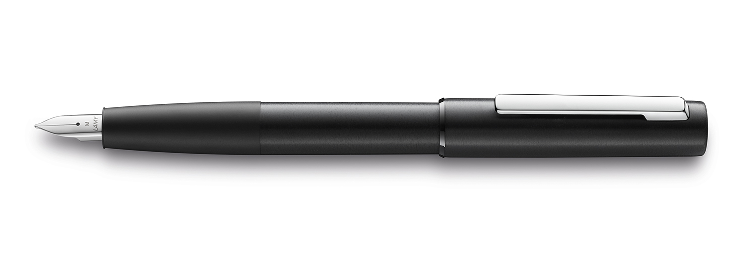 

Чорнильна Ручка Lamy Aion Чорна EF / Чорнила T10 Сині [077] (4014519689119)