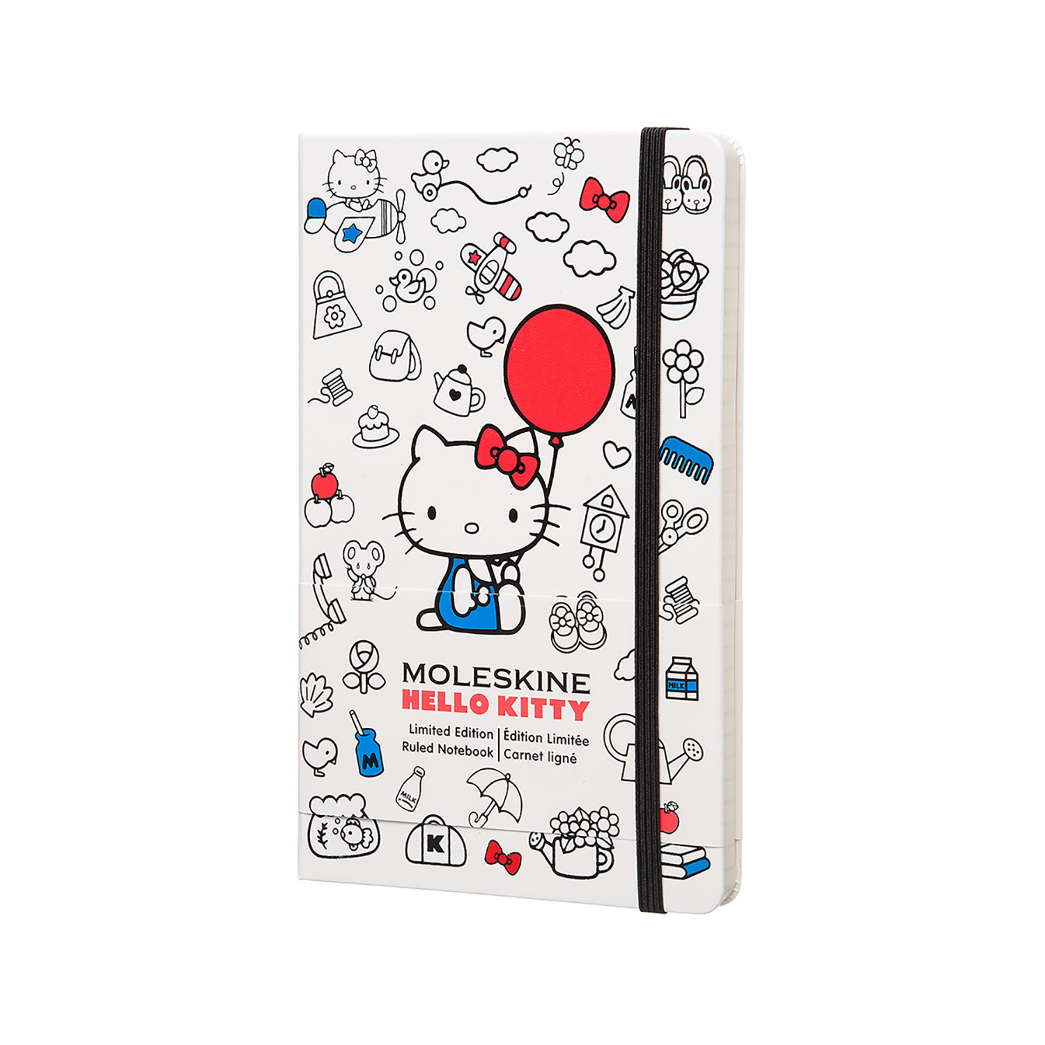 

Записник Moleskine Hello Kitty середній / Лінійка Білий (8055002852975)