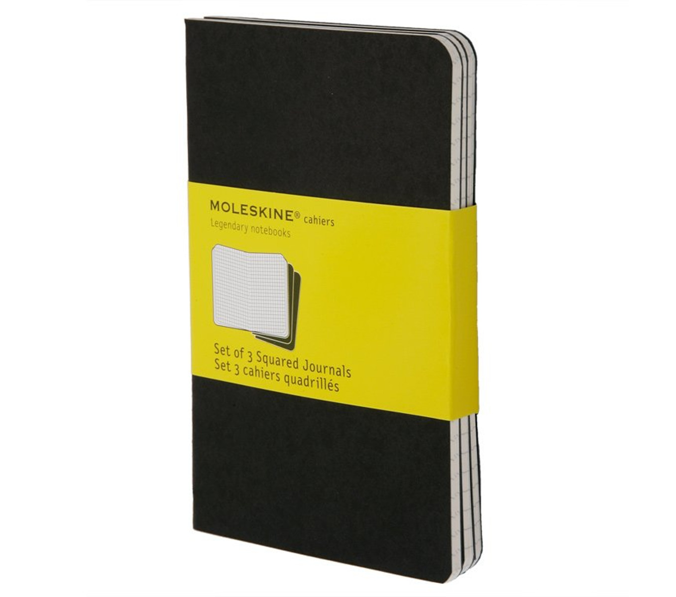 

Записник Moleskine Cahier кишеньковий / Клітина Чорний (9788883704901)