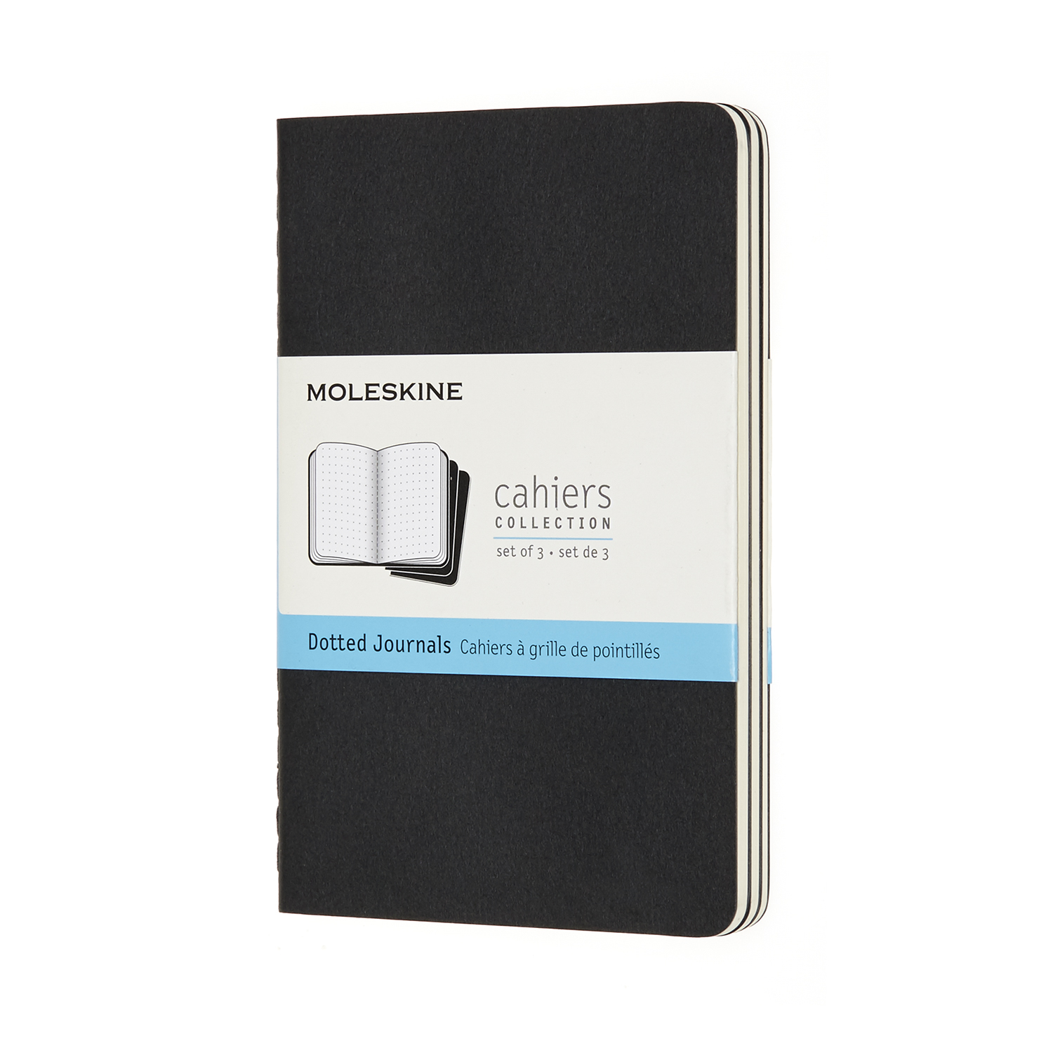 

Записник Moleskine Cahier кишеньковий / Точка Чорний (8058341719206)