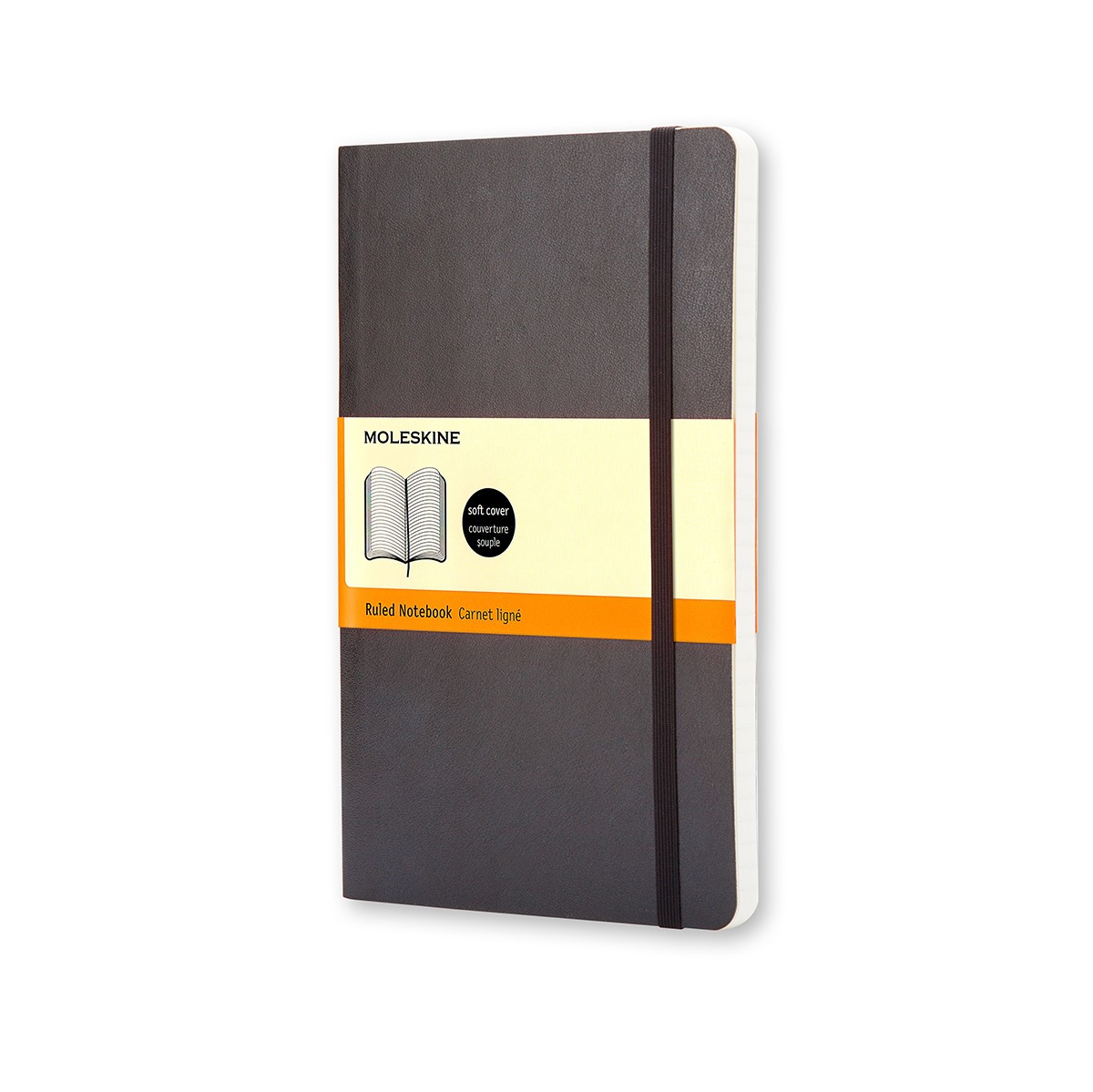 

Записник Moleskine Classic кишеньковий / Лінійка Чорний М’який (9788883707100)