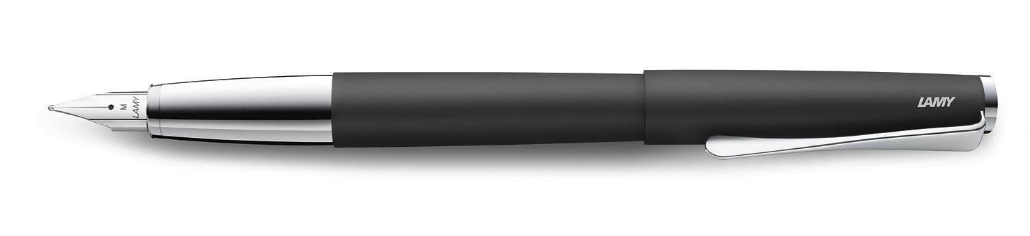 

Чорнильна Ручка Lamy Studio Матова Чорна F / Чорнила T10 Сині [067] (4014519277347)