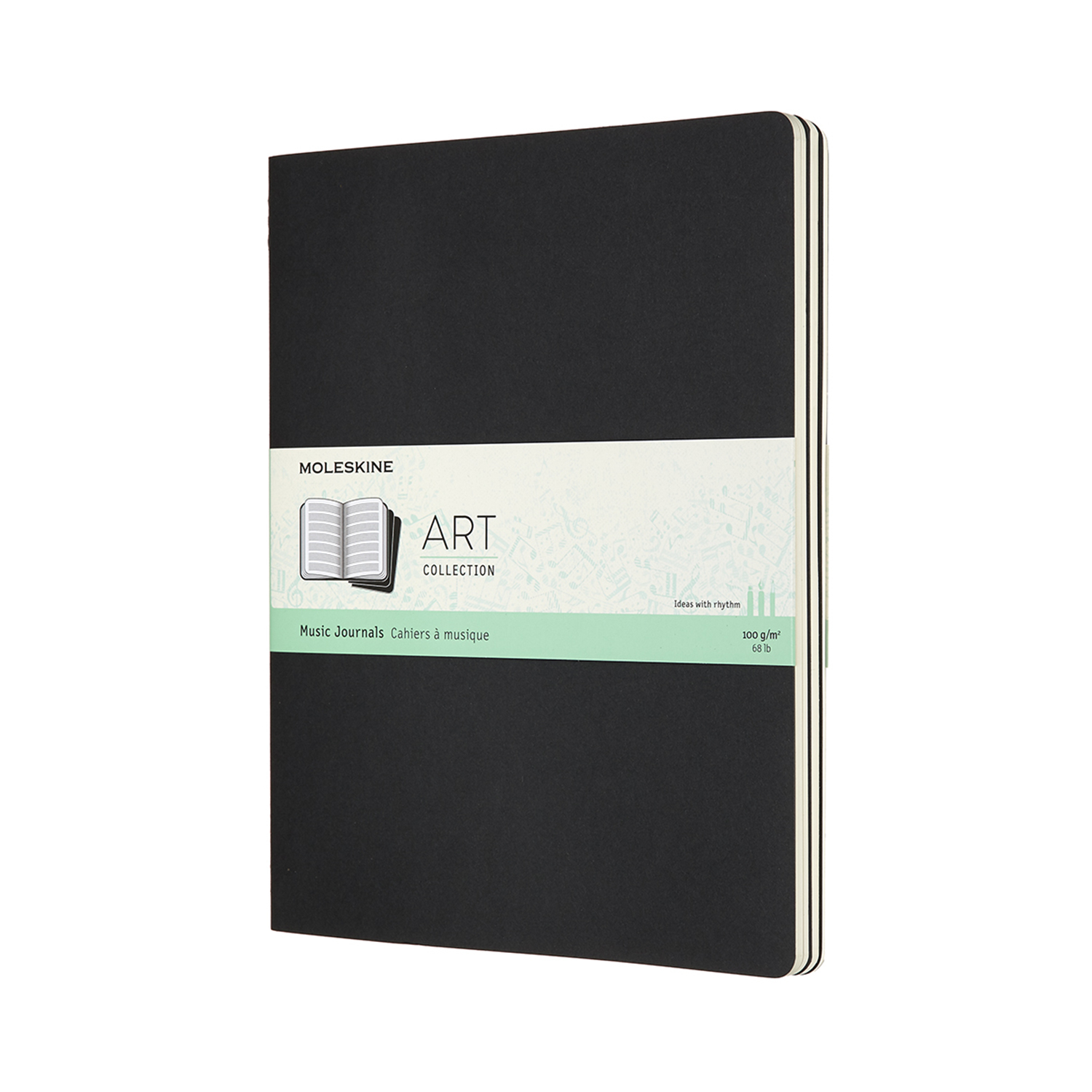 

Записник Moleskine Art Cahier Для нот великий / Чорний (8058647626871)