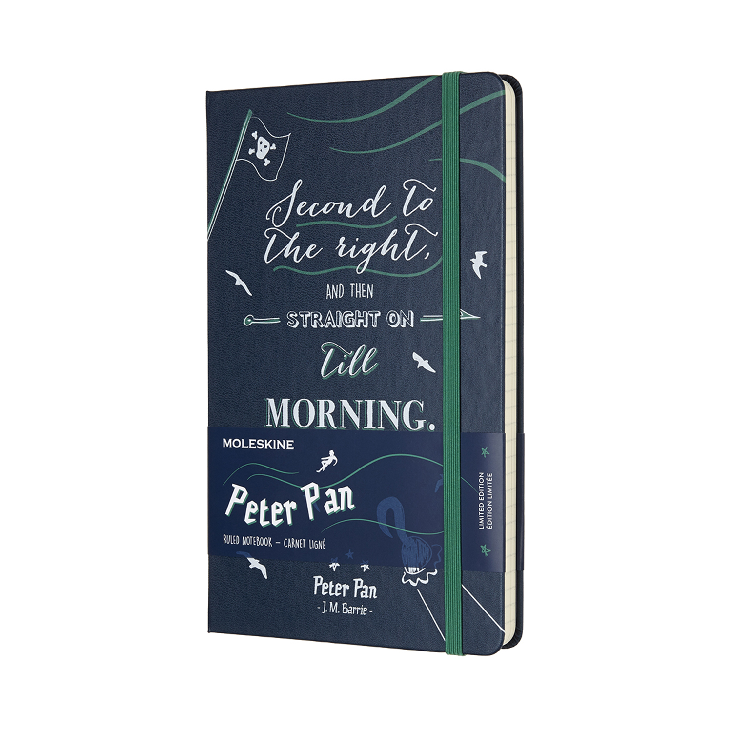 

Записник Moleskine Peter Pan середній / Лінійка Синій (8055002855488)