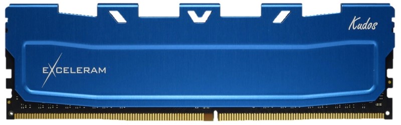 

Оперативная память Exceleram DDR4-2400 8192MB PC4-19200 Blue Kudos (EKBLUE4082417A)