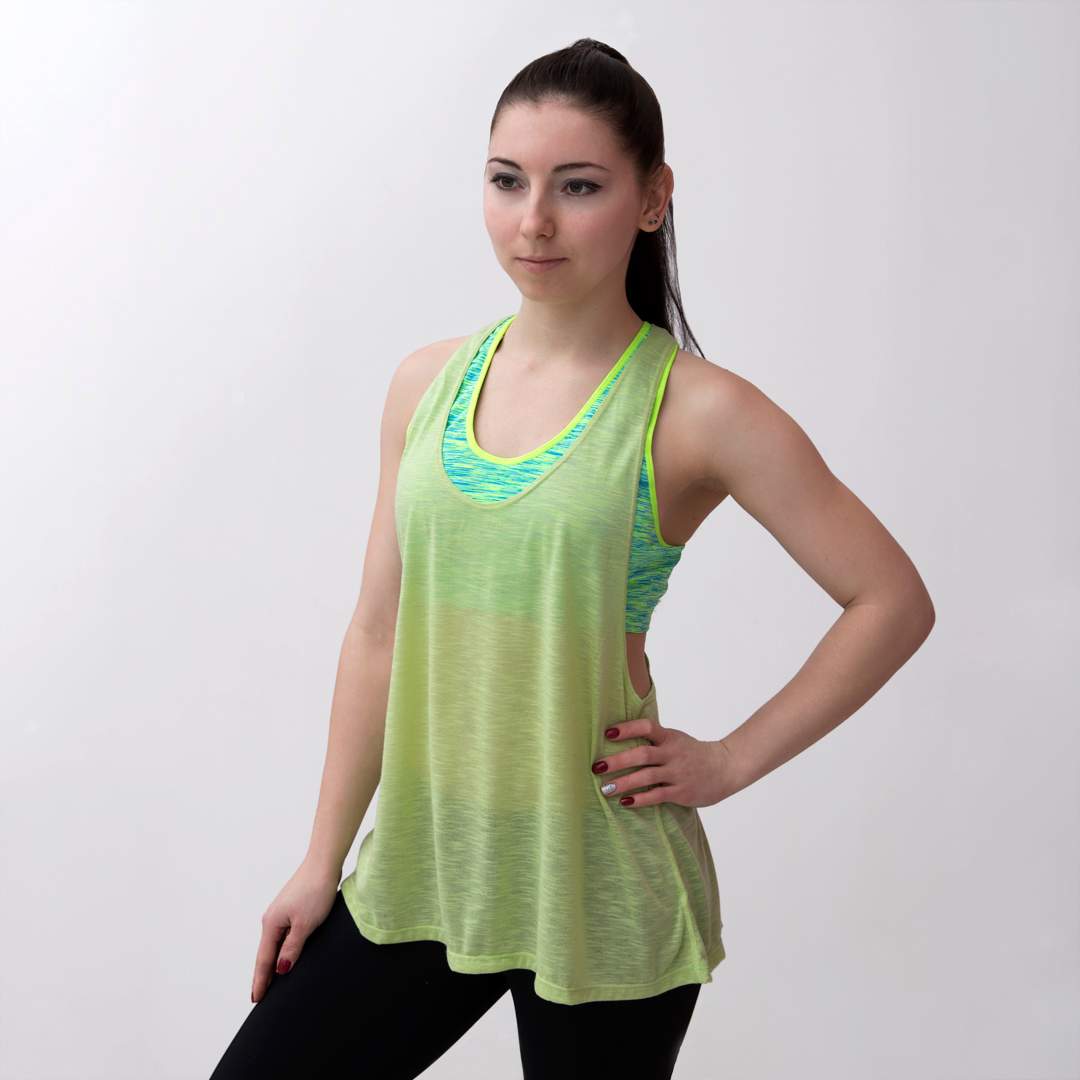 

Спортивная майка-топ JSF UNIVERSAL pale green JSF M Салатовый (jsf-111-M)