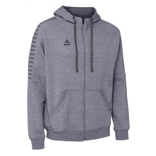 

Толстовка Select Torino zip hoodie серая  625200-030, Толстовка Select Torino zip hoodie серая S 625200-030