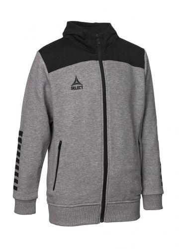 

Толстовка Select Oxford zip hoodie серо-черная  625790-880, Толстовка Select Oxford zip hoodie серо-черная 3XL 625790-880
