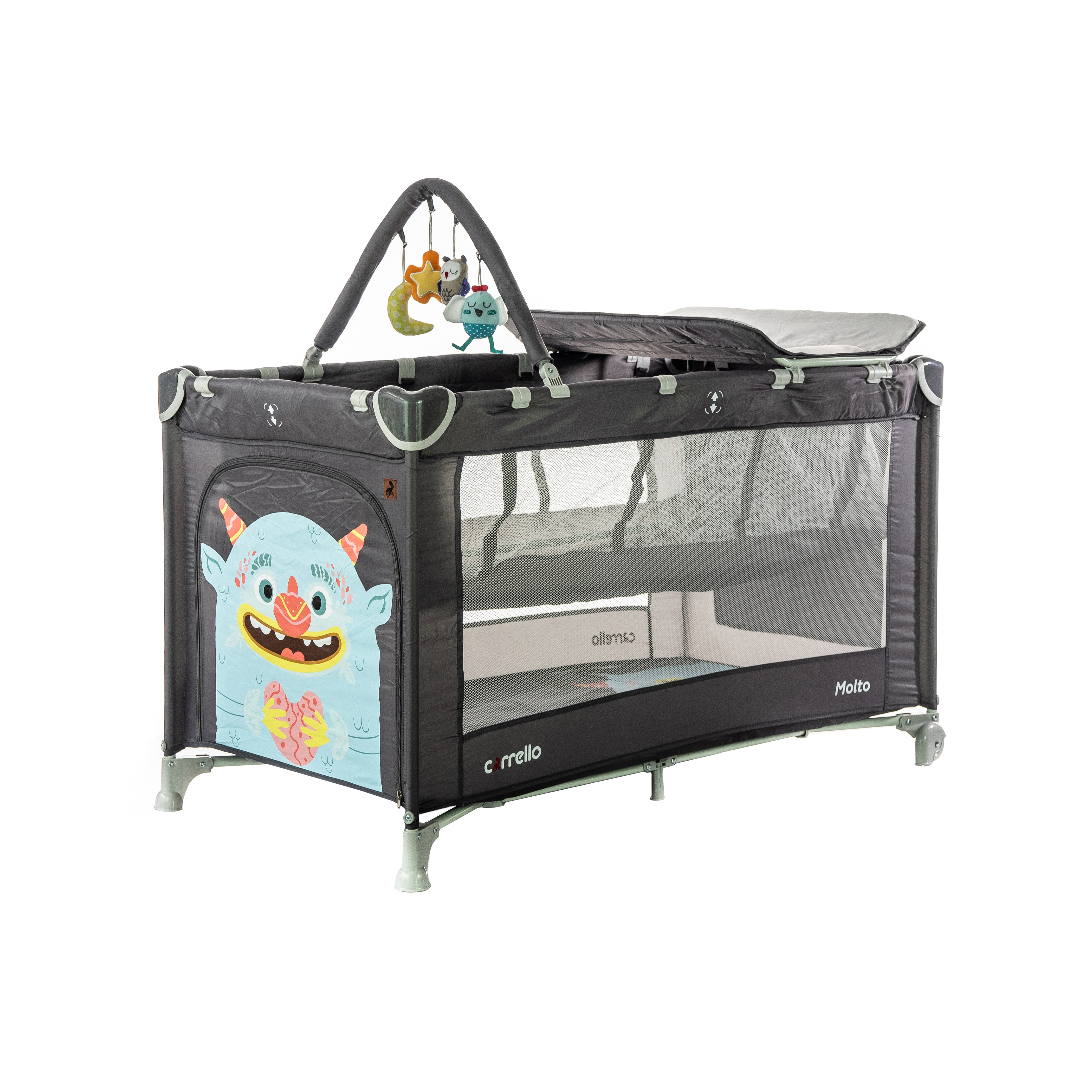 

Манеж CARRELLO Molto CRL-11604 Magnet Grey /1/ MOQ