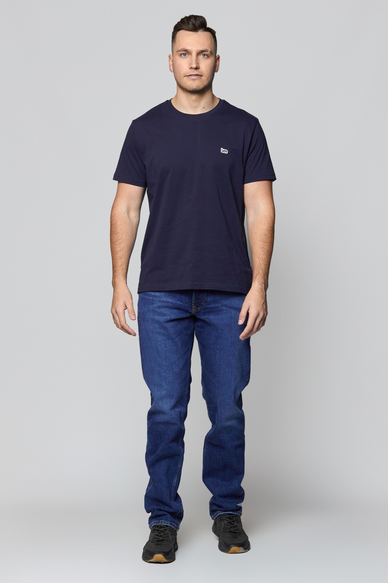 

Футболка Lee Patch Logo Tee Regular Fit Темно-синий -00, Футболка Lee Patch Logo Tee Regular Fit Темно-синий S-00