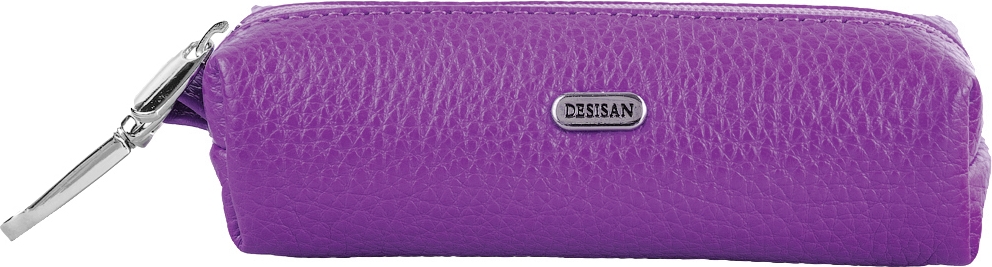 

Женская ключница кожаная Desisan SHI207-413 Фиолетовая
