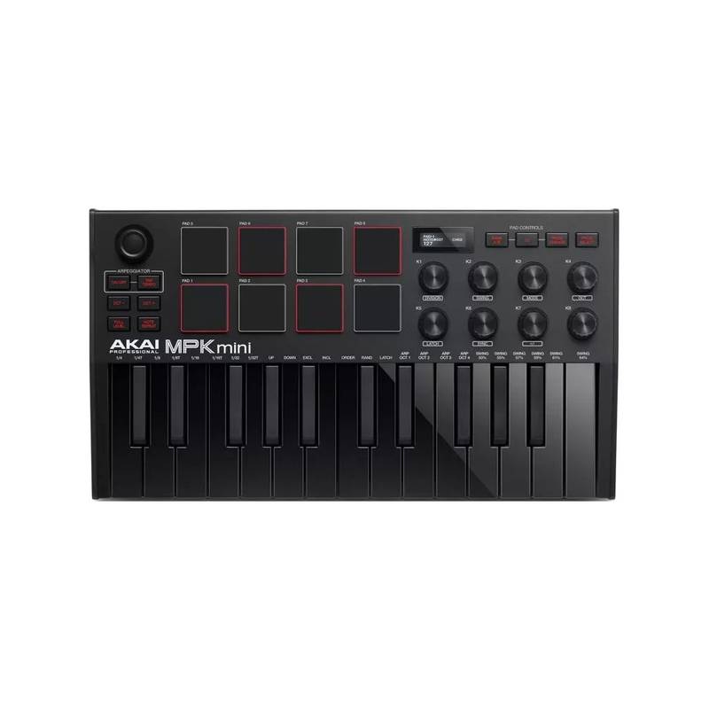 

MIDI контроллер и MIDI клавиатура AKAI MPK MINI MK3 Black 205636