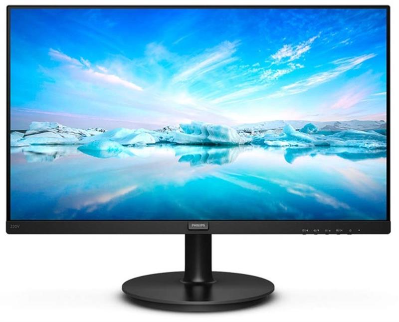 

Монитор Philips 21.5" 220V8/01 VA Black; 1920x1080, 4 мс, 200 кд/м2, D-Sub, DVI