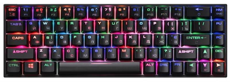 

Клавиатура 2E Gaming KG370UBK-BL RGB Gateron Blue Switch Ukr (2E-KG370UBK-BL) Black USB