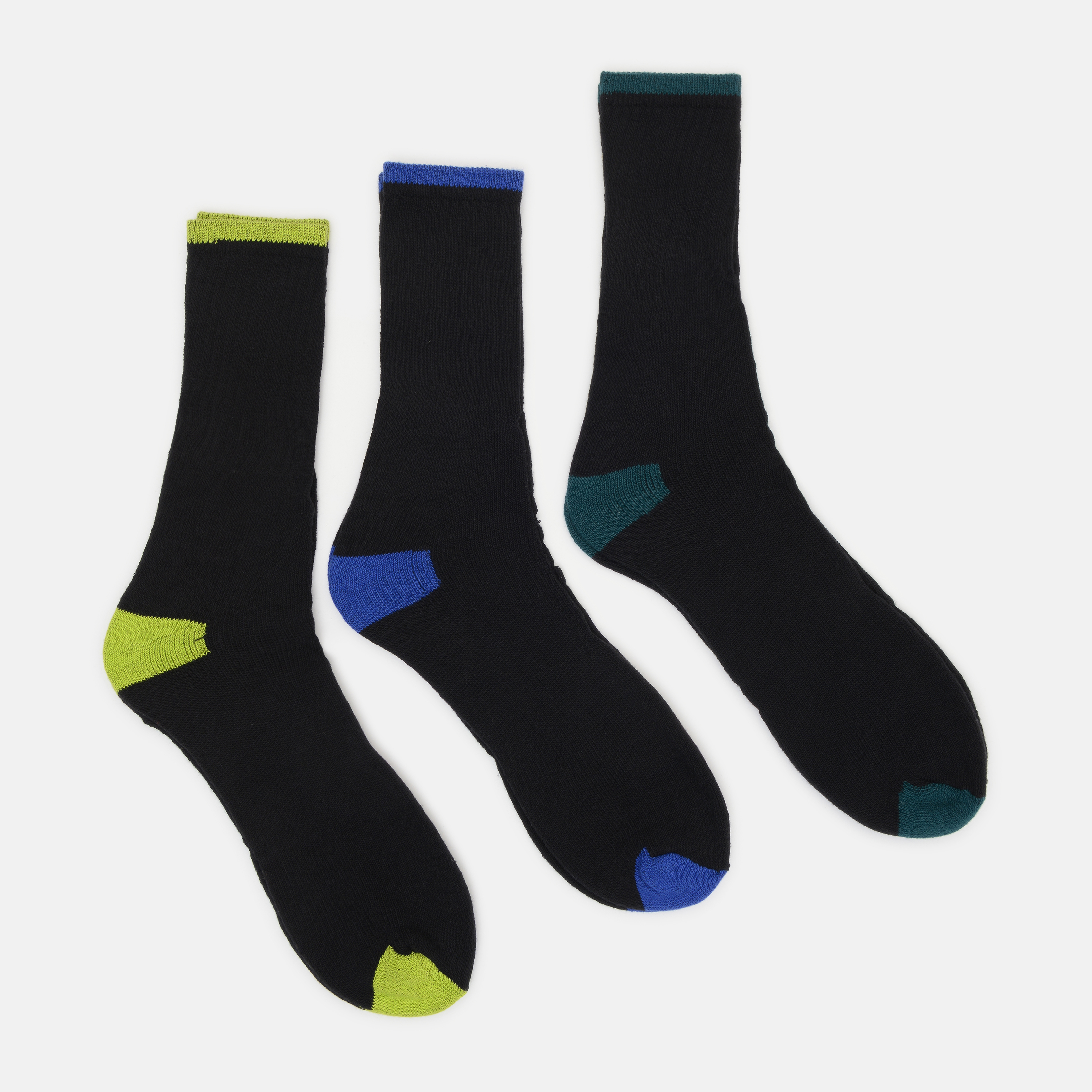 

Носки (3 пары) C&A   черный 1709332152, Носки (3 пары) C&A 47 50 черный 1709332152