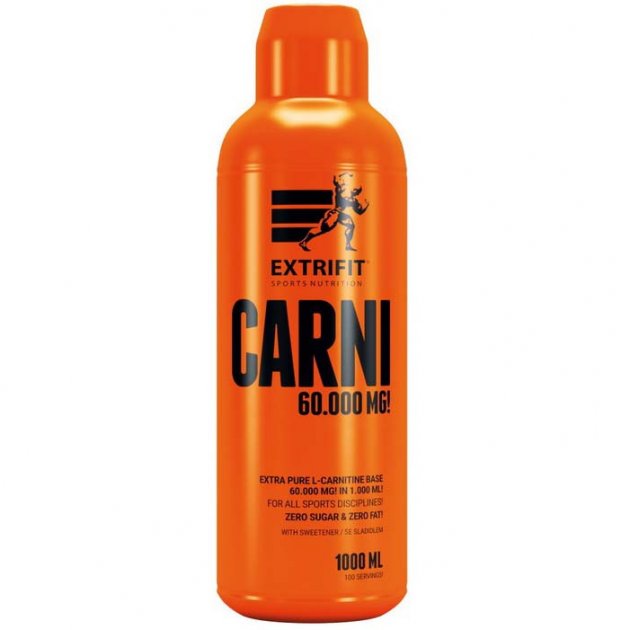 

L-карнитин Extrifit Carni Liquid 60000 mg 1000 мл Ананас (6356156)