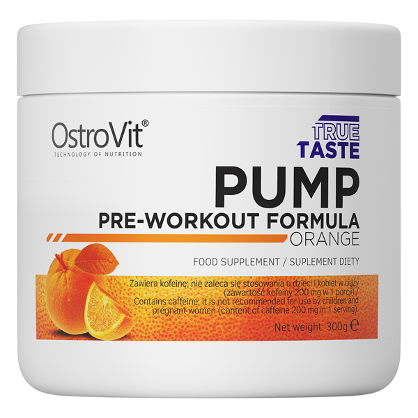 

Предтренировочный комплекс OstroVit Pump Pre-Workout 300 грамм Апельсин (503341)