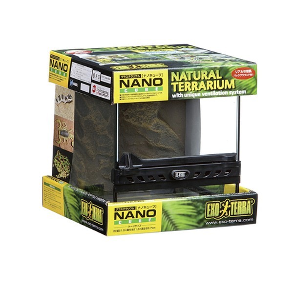 

Нано Террариум стеклянный Exo Terra Nano Terrarium, 20х20х20 см