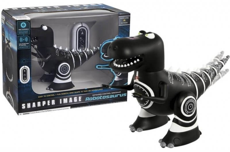 

Игрушка динозавр 2819D, 17 см со световыми эффектами