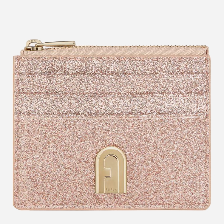

Кардхолдер женский Furla 1927 S Card Case W/Zip - Tessuto Бежевый