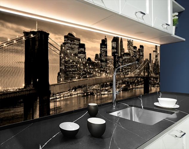 

Панель кухонная, заменитель стекла бруклинский мост в лучах огней, на двухстороннем скотче 68 х 305 см (ПЭТ-s_br113-6)